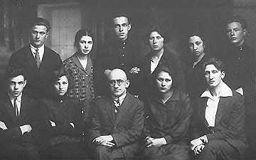 Seventh class of the Hebrew Gymnasium
