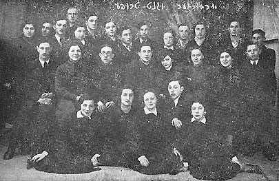 Drama Group of Youth in Yurburg in 1938 -1939