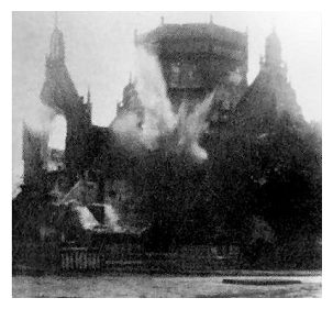 kat047.jpg The synagogue on fire, 8th September 1939 [30 KB]
