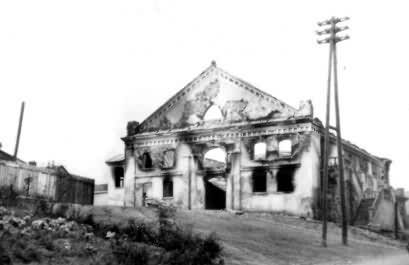 Bombed Sochaczew Synagogue