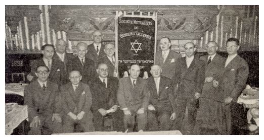 [36 KB] Members of the committe of Bedzin in Paris (Pinkas Bendin, page 394)