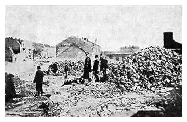 [20 KB] Jews in Belchatow in forced labor under the watch of the Germans