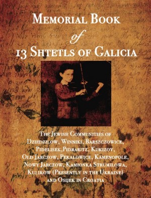 Cover: Memorial Book of 13 Shtetls of Galicia
