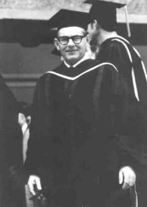 Professor Shuler in the 1960s