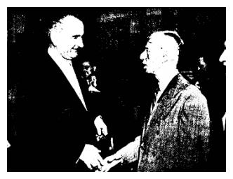 Admiral Hayman Rickover with President Johnson.