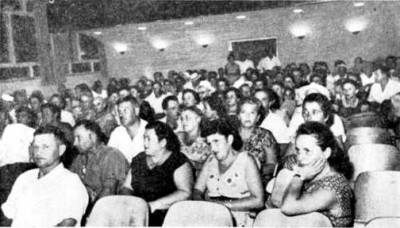 Part Of The Audience At The Memorial Assembly In Haifa