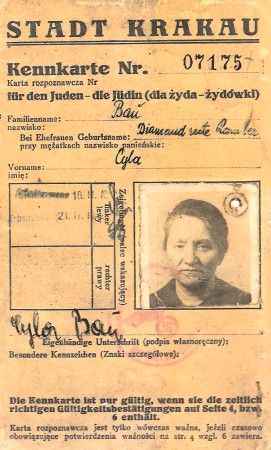 Cyla Bau, wife of Josef: 'passport to life'
