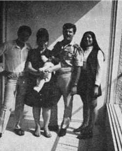 Tsipora with her Husband and Children