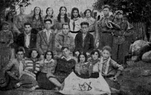 Hashomer Haleumi in Sokoly, 1930