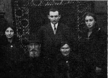 Abba Borowitz and his family