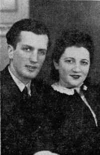 Taibe Lachower and her husband Leon