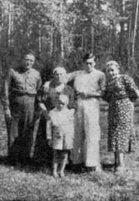 Dina Barkat and her family