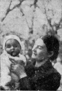 Rachel Wasserman, nee Itskovsky, and her son Reuven