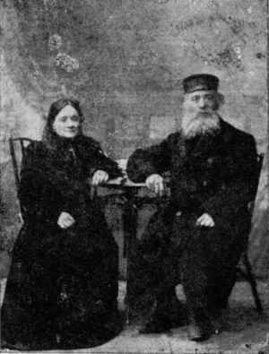 Avraham Yaakov Olsha and his wife Beila Rivka